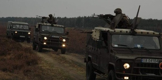 Kolumny wojskowych pojazdów przez cały tydzień będa się pojawiały na drogach województwa lubuskiego. Głównie w okolicach Żagania, Krosna Odrz. i Wędrzyna.