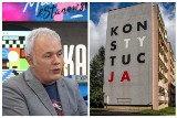 Znów się śmieją z Białegostoku. Tym razem Mazurek i Stanowski na tapetę wzięli "zmalowany blok" muralem KONSTYTUCJA