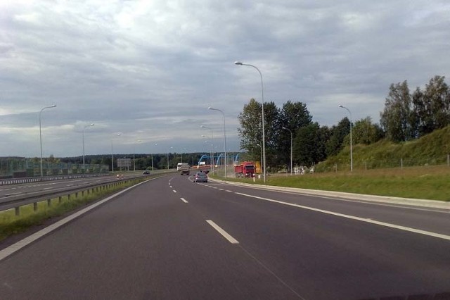 Krajowa ósemka z Białegostoku do Katrynki została wybudowana w standardzie GP (prawie, jak droga ekspresowa - na zdjęciu). Odcinek Przewalanka - Katrynka pozostanie taki, jak do tej pory.