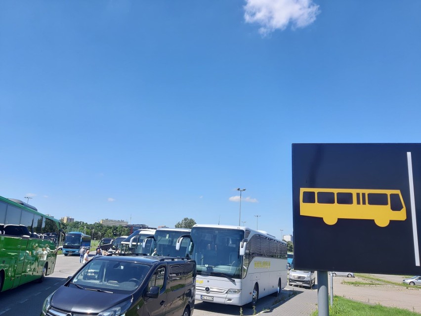 Protest przewoźników autokarowych w Lublinie. "Od 1995 roku nie pamiętam tak złej sytuacji”  