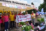 Sandomierskie Amazonki edukowały na temat raka piersi. Plenerowa akcja na Placu 3 Maja. Zobacz zdjęcia 