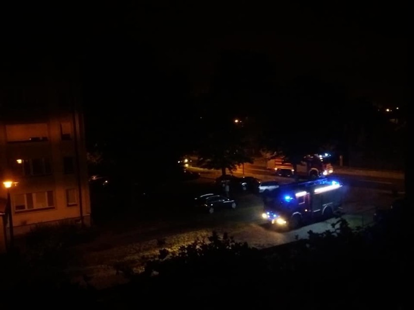 W czwartek około północy strażacy z Kostrzyna dostali...