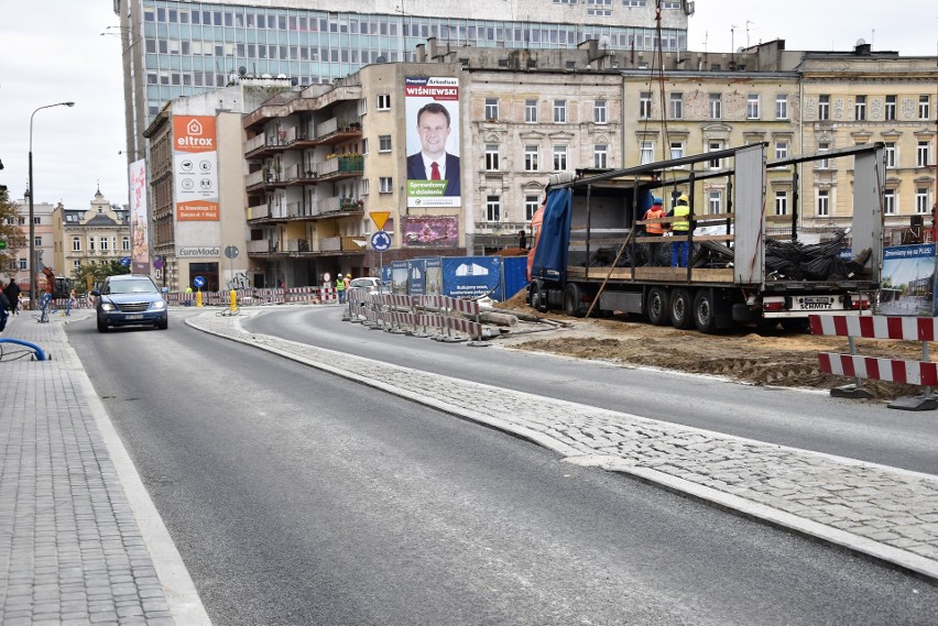 Ulica Żeromskiego i prawoskręt z ul. Oleskiej są już...