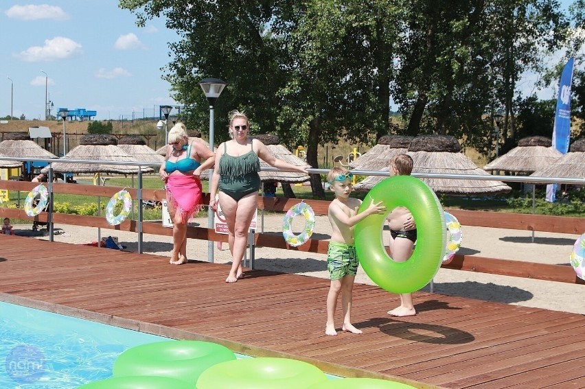 Na basenach przy ul. Płockiej można już korzystać z dużej...