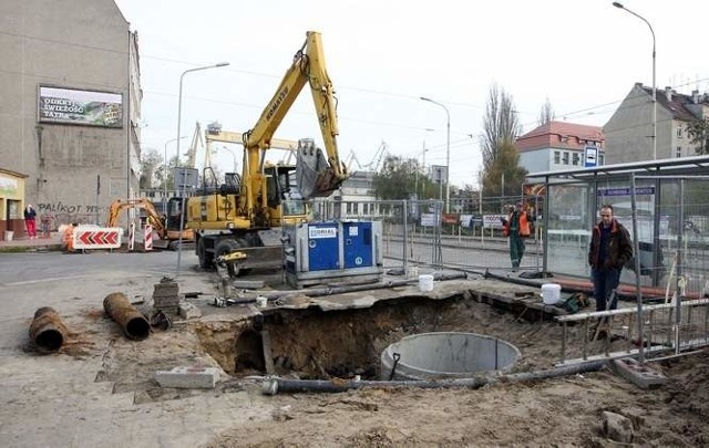 Prace kanalizacyjne trwały kilka miesięcy na ul. Firlika.