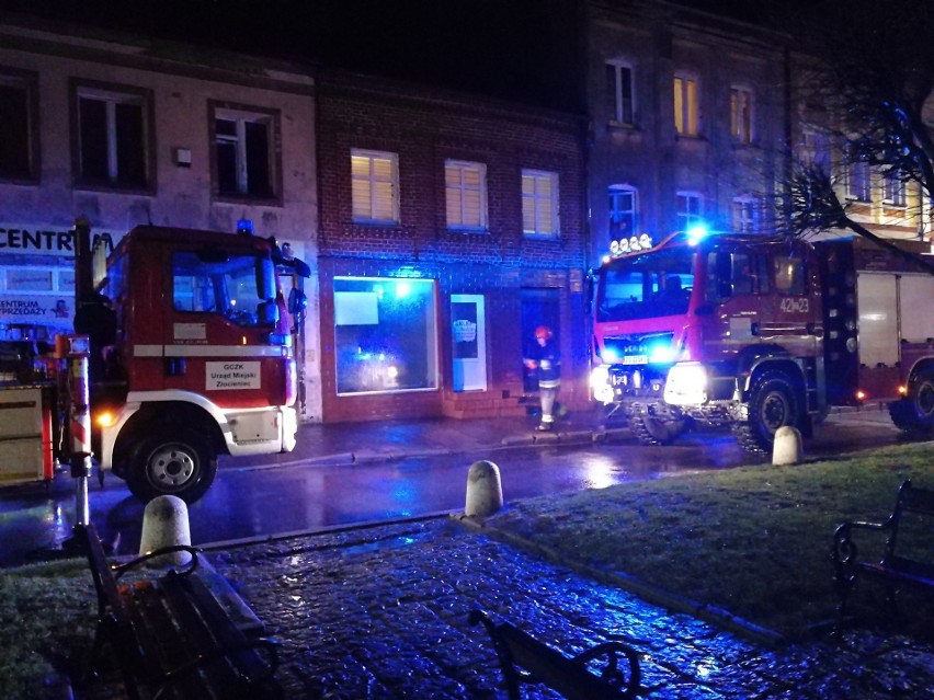 Strażacy z OSP Złocieniec w poniedziałek wieczorem zostali...