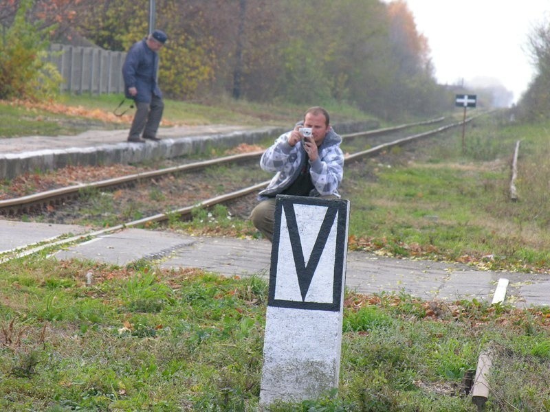 Historyczny pociąg na trasie Brzeg-Nysa...