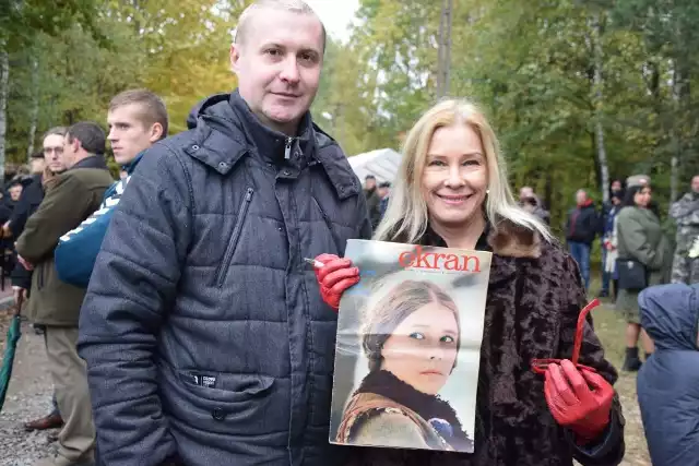 Małgorzata Potocka podpisała się na swej okładkowej fotografii „Ekranu” z 1973 roku. Na zdjęciu z Jakubem Dajczerem