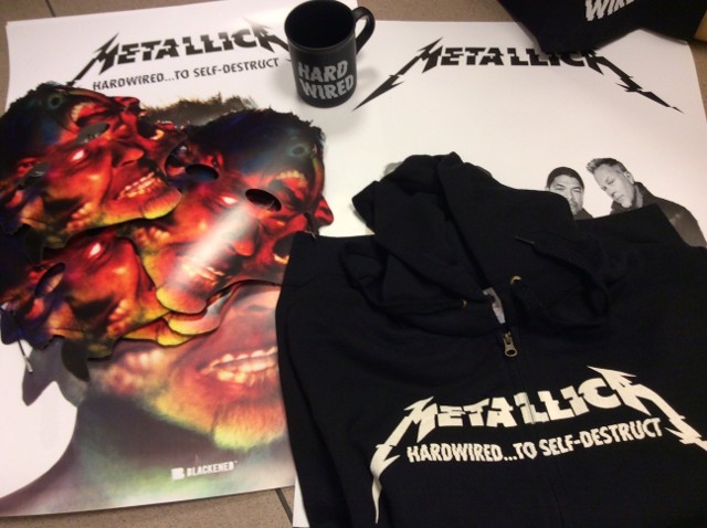 Dzięki uprzejmości Universal Music Polska mamy dla Was kilka gadżetów związanych z premierą najnowszej płyty zespołu Metallica