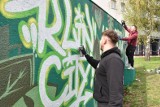 Spraye poszły w ruch. Nowe graffiti promuje Klin City Graffiti Jam [WIDEO, ZDJĘCIA]