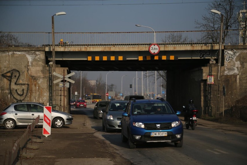 Remont wiaduktu na Buforowej we Wrocławiu