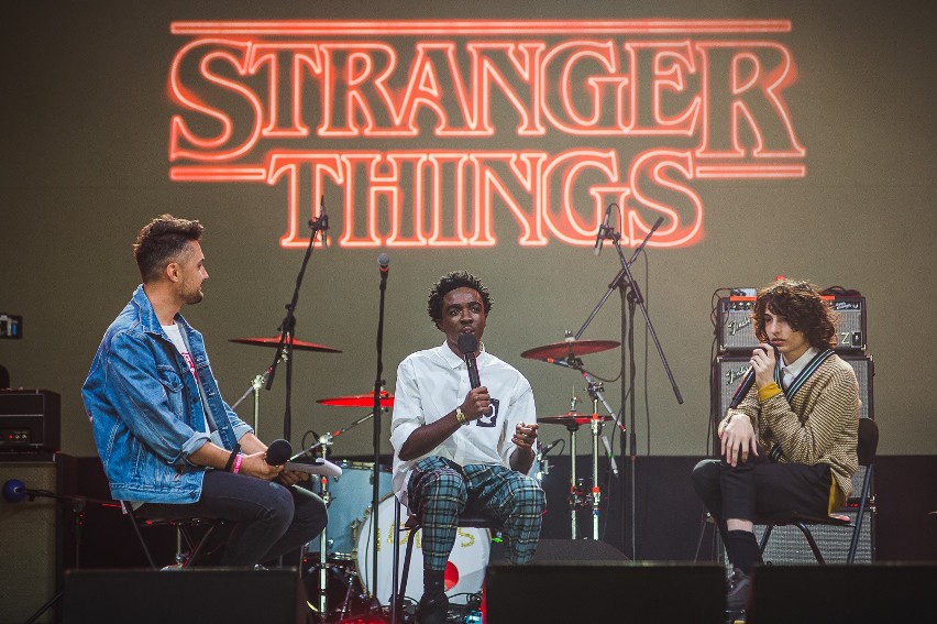 Finn Wolfhard i Caleb McLaughlin w Gdyni na festiwalu...