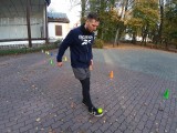 Żonglerka piłką na trasie maratonu. Mieszkaniec Szczecinka gotowy na wyczyn