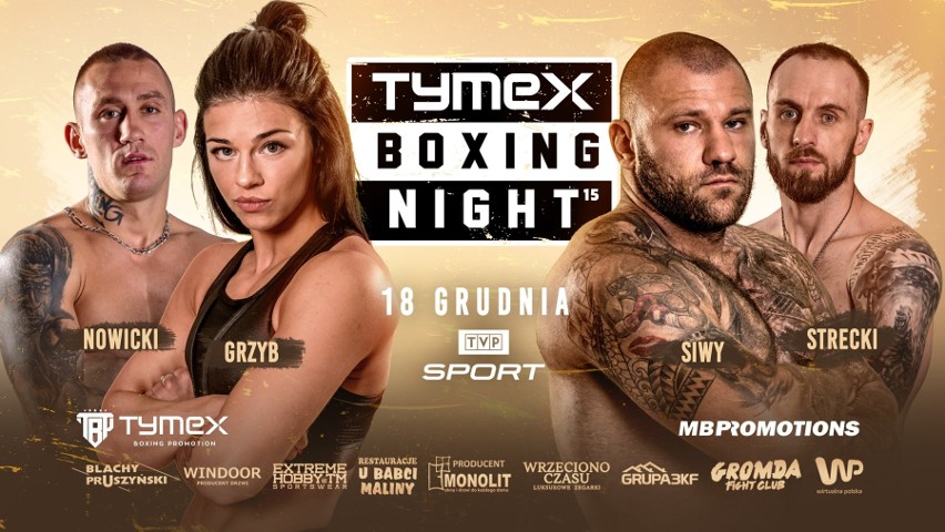W piatek w Pionkach gala Tymex Boxing Night 15