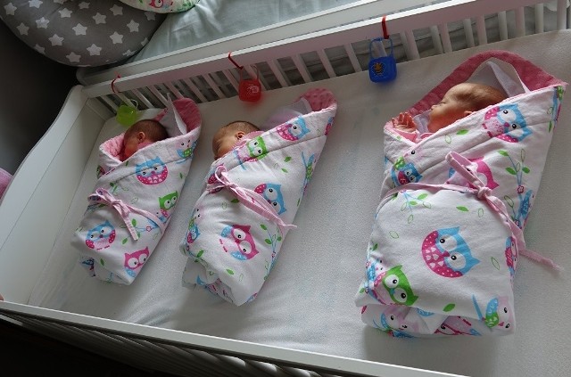 Amelia, Laura i Oliwia są identyczne. Szansa na urodziny trojaczków jednojajowych jest jedna nawet na 200 milionów.