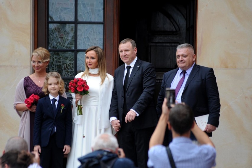 Drugi ślub Jacka Kurskiego w krakowskich Łagiewnikach.