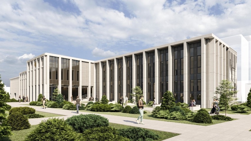 Warta 18 milionów modernizacja budynku A1 Uniwersytetu...