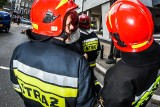 Alarm pożarowy w zakładzie Frosty w Bydgoszczy