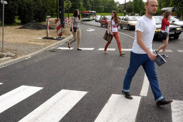 Przejezdny jest nowy pas ruchu na ul. Filaretów