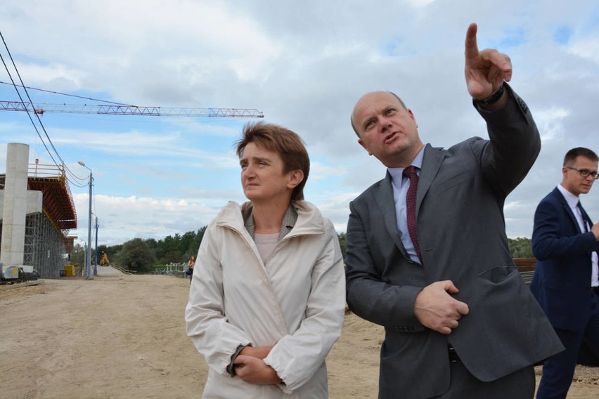 Minister Maria Wasiak wizytowała budowę S7 w Krakowie