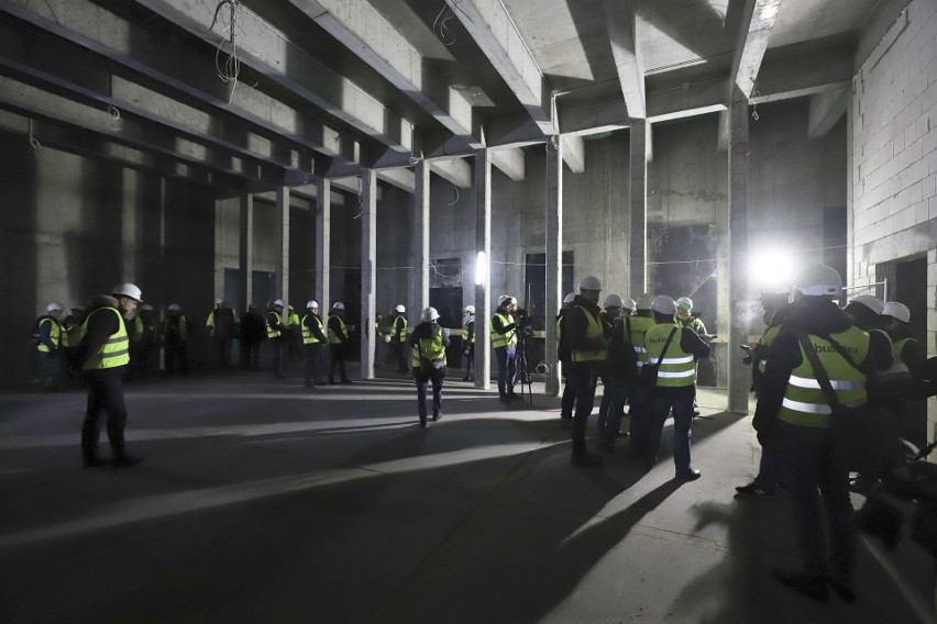 Prace przy budowie Muzeum Pamięci Sybiru idą pełną parą. Dużo betonu i szkła [ZDJĘCIA]