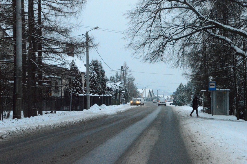 Droga powiatowa w Osieczanach