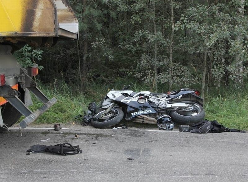 Zginął 22-letni motocyklista