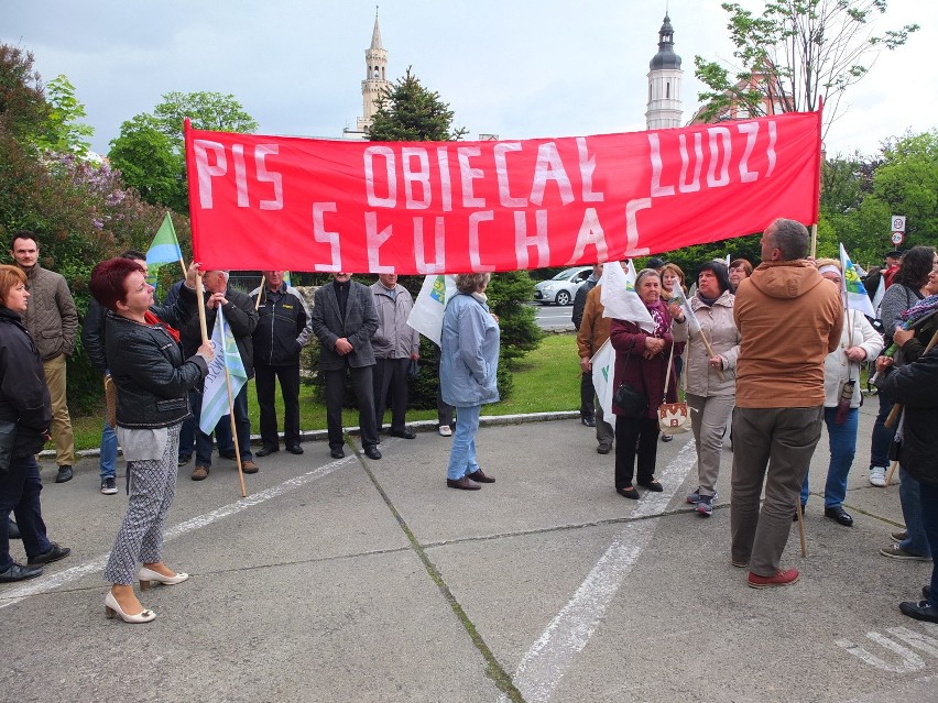 Większe Opole. Protestujący przyszli do wojewody 