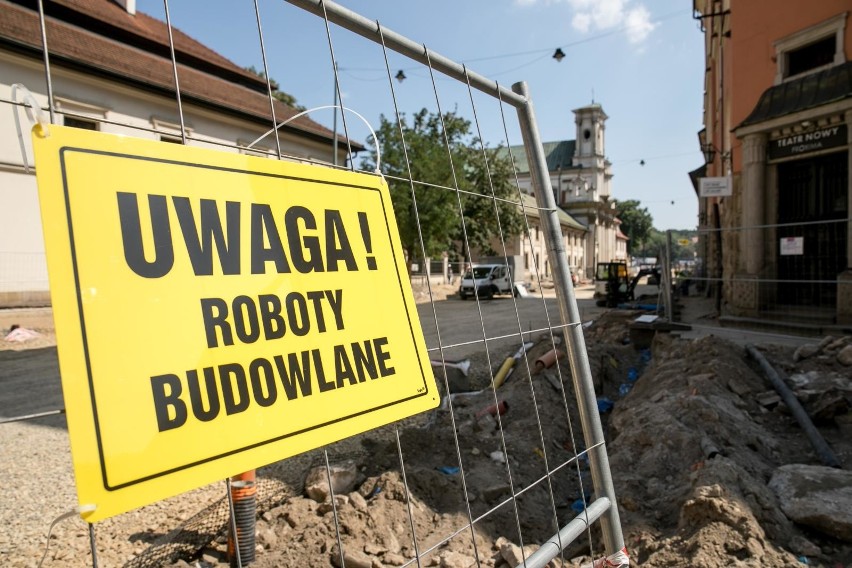 Kraków. Więcej utrudnień komunikacyjnych. Bez tramwajów przy Bagateli, zamykają Prądnicką 