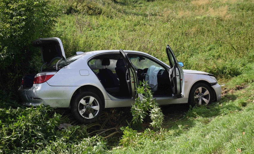 Wypadek na DK91 pomiędzy Tczewem a Zajączkowem Tczewskim. Zderzyły się dwa samochody 04.09.2019 [zdjęcia]