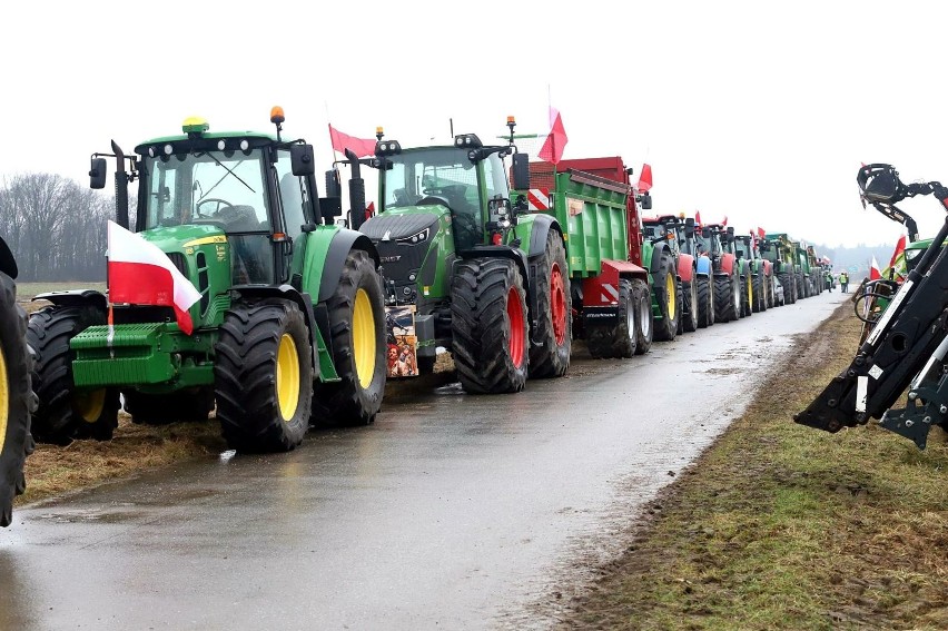 Protesty rolników 20 lutego.