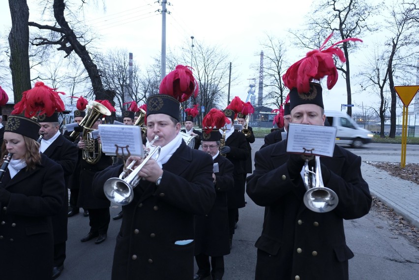 Barbórka 2019: w Knurowie zagrała Orkiestra Górnicza KWK...