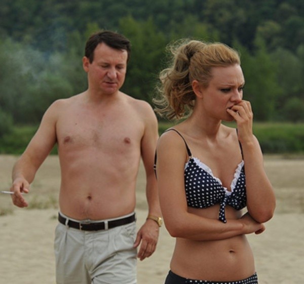 Robert Więckiewicz i Magdalena Boczarska w "Różyczce&#8221;.