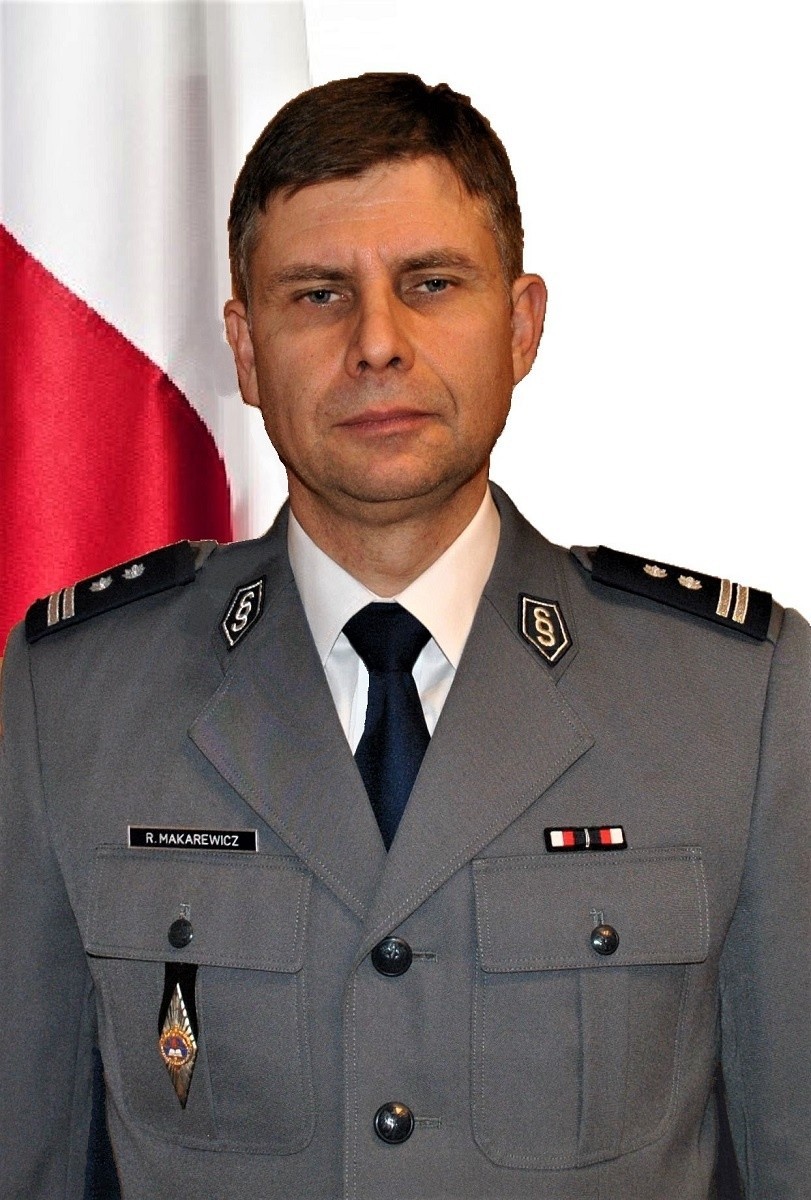 Rafał Makarewicz, komendant w Nakle nad Notecią, przez rok...