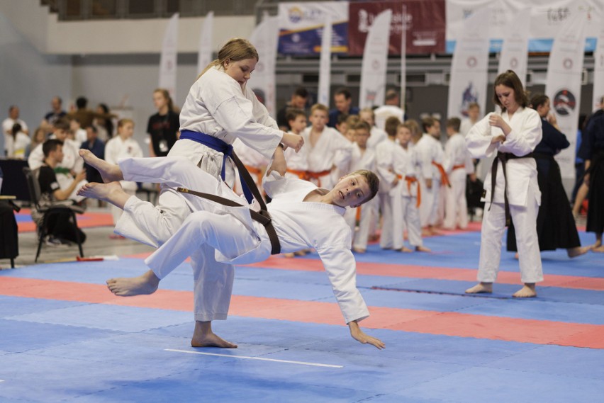 Grad medali Akademii Karate Tradycyjnego Niepołomice-Kraków podczas mistrzostw Polski w Lublinie [ZDJĘCIA]