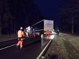 Wypadek na trasie Bydgoszcz - Toruń. Na DK 10 zderzyły się cztery pojazdy [zdjęcia]
