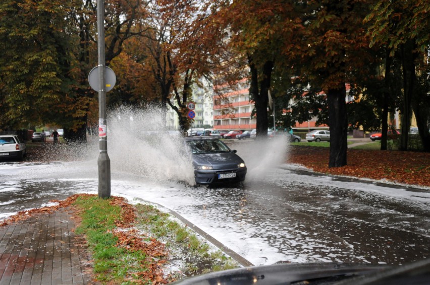 Awaria kanalizacji z września 2014 roku spowodowała małą...