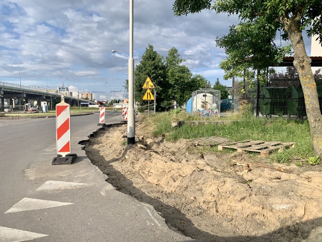 Już widać część wykonanych prac na ulicy 1 Sierpnia, modernizacja odcinka zakończy się jeszcze w tym miesiącu