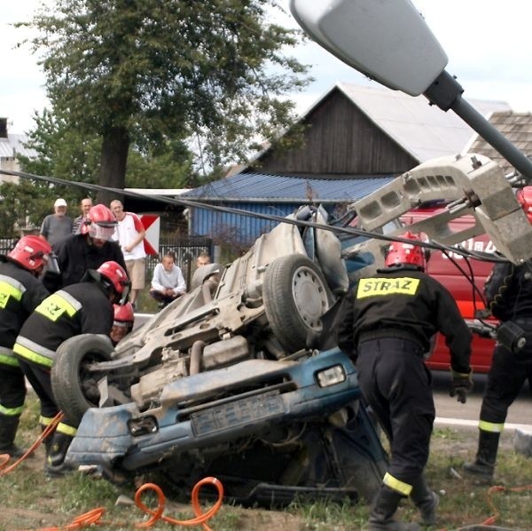 Do wypadku doszło po godzinie 14 w Baranowie Sandomierskim.