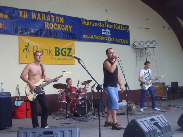 Grupa Josh Trip zagrała na maratonie rockowym