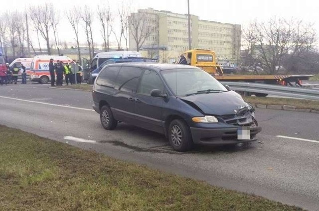 Do wypadku doszło ok. 13.30 na ul. Sosnkowskiego.