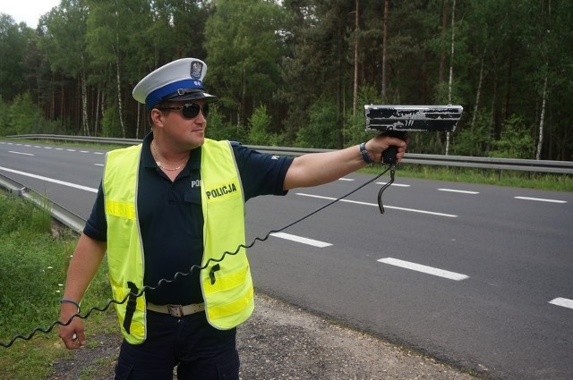 Lublinieccy policjanci w ostatnich dniach wlepili ponad 60 mandatów za przekroczenie prędkości