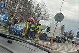 Wypadek na Szosie Zabłudowskiej. Trzy osoby trafiły do szpitala