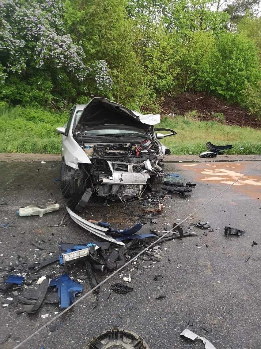 Wypadek w Pomieczynie. W akcji śmigłowiec Lotniczego Pogotowia Ratunkowego