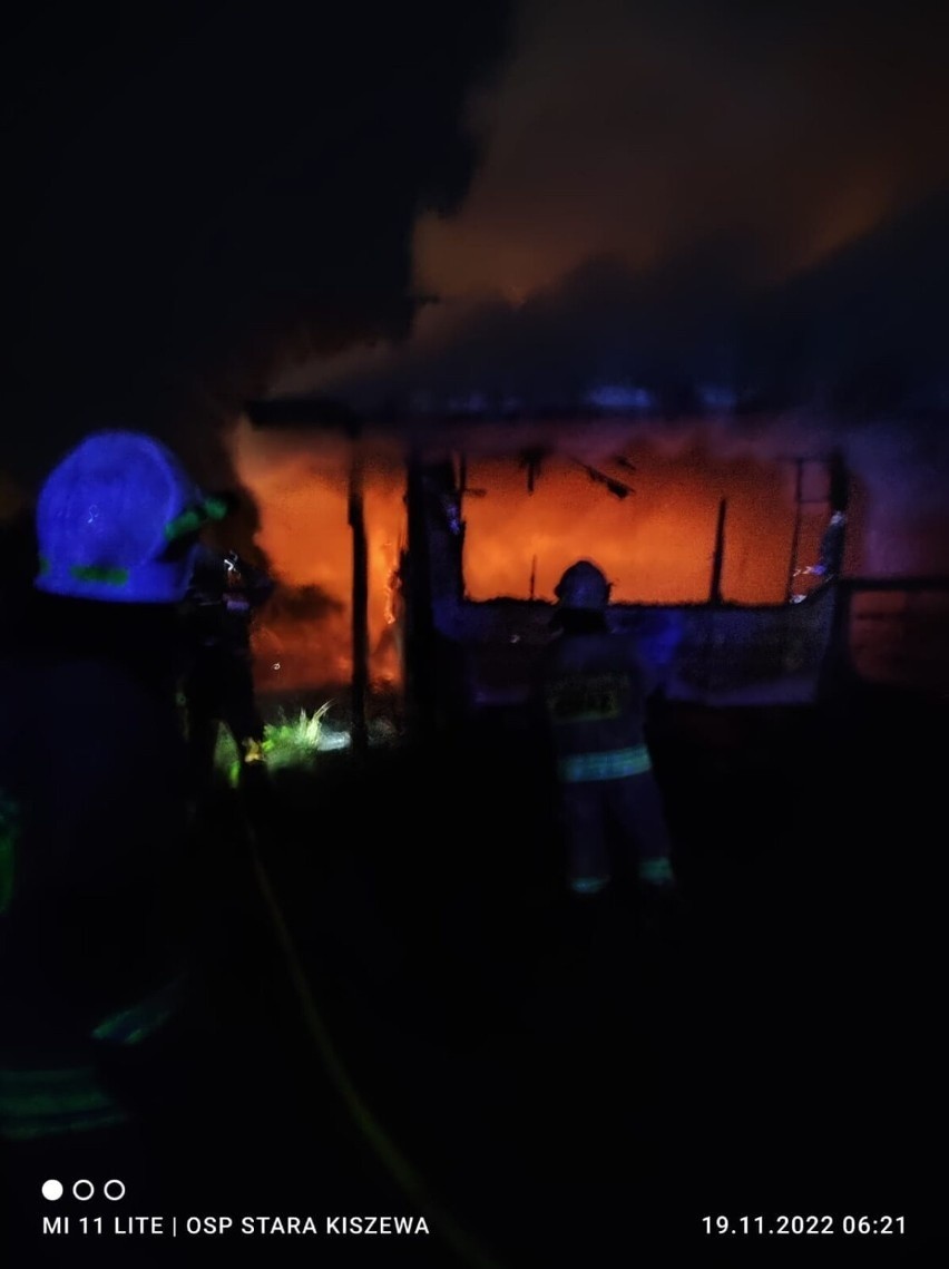 W Bartoszymlesie doszło do pożaru domku holenderskiego
