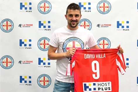 David Villa zagra w Melbourne City na zasadzie wypożyczenia