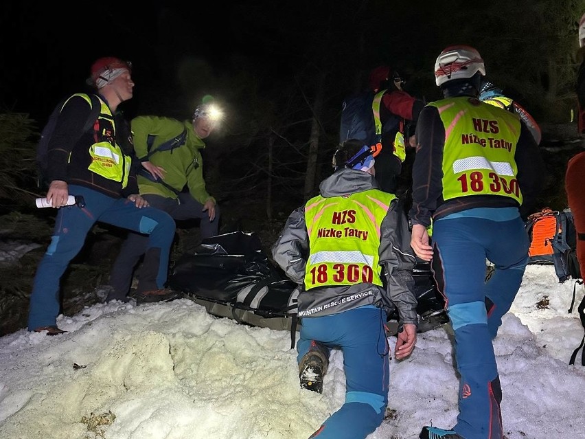 Akcja ratunkowa po ataku niedźwiedzia w Niżnych Tatrach