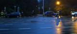 Wypadek na alei Wojska Polskiego. Policja ostrzega kierowców przed śliską nawierzchnią [zdjęcia]