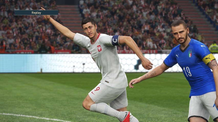W grze Pro Evolution Soccer 2019 możemy zagrać w pełni...