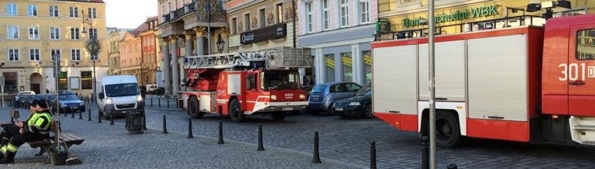 Wrocław: Straż pożarna interweniowała na placu Solnym (FOTO)